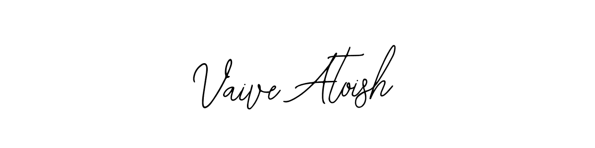 Use a signature maker to create a handwritten signature online. With this signature software, you can design (Bearetta-2O07w) your own signature for name Vaive Atoish. Vaive Atoish signature style 12 images and pictures png