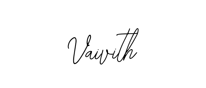 How to make Vaivith name signature. Use Bearetta-2O07w style for creating short signs online. This is the latest handwritten sign. Vaivith signature style 12 images and pictures png