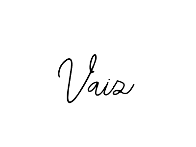 Use a signature maker to create a handwritten signature online. With this signature software, you can design (Bearetta-2O07w) your own signature for name Vaiz. Vaiz signature style 12 images and pictures png