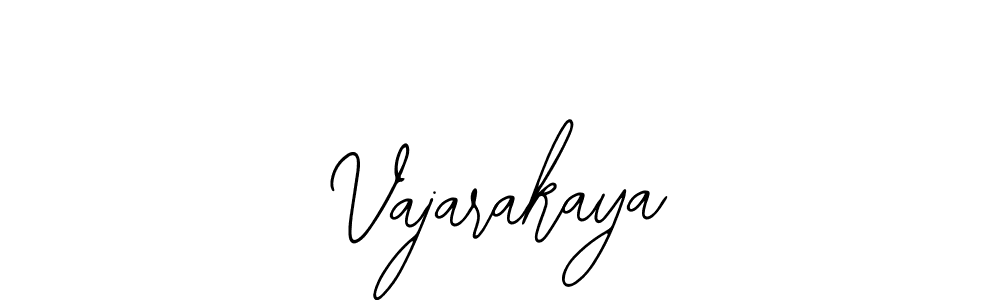 Make a beautiful signature design for name Vajarakaya. With this signature (Bearetta-2O07w) style, you can create a handwritten signature for free. Vajarakaya signature style 12 images and pictures png