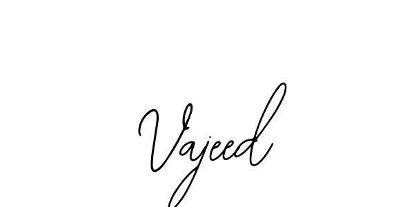 How to Draw Vajeed signature style? Bearetta-2O07w is a latest design signature styles for name Vajeed. Vajeed signature style 12 images and pictures png