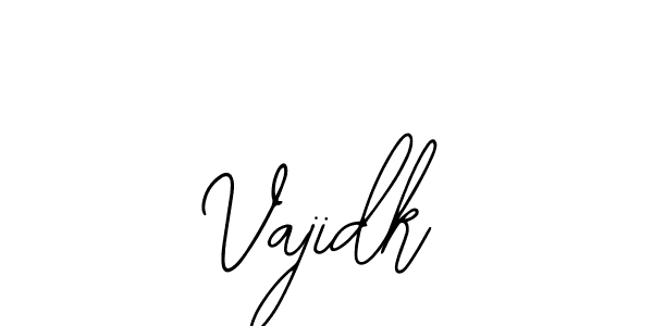 You can use this online signature creator to create a handwritten signature for the name Vajidk. This is the best online autograph maker. Vajidk signature style 12 images and pictures png