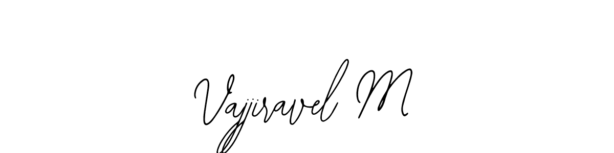 Vajjiravel M stylish signature style. Best Handwritten Sign (Bearetta-2O07w) for my name. Handwritten Signature Collection Ideas for my name Vajjiravel M. Vajjiravel M signature style 12 images and pictures png