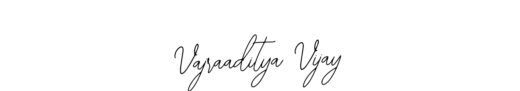 Create a beautiful signature design for name Vajraaditya Vijay. With this signature (Bearetta-2O07w) fonts, you can make a handwritten signature for free. Vajraaditya Vijay signature style 12 images and pictures png