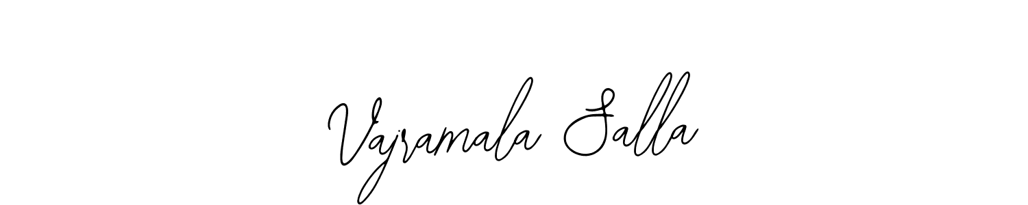 You can use this online signature creator to create a handwritten signature for the name Vajramala Salla. This is the best online autograph maker. Vajramala Salla signature style 12 images and pictures png