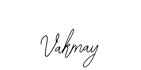 Use a signature maker to create a handwritten signature online. With this signature software, you can design (Bearetta-2O07w) your own signature for name Vakmay. Vakmay signature style 12 images and pictures png