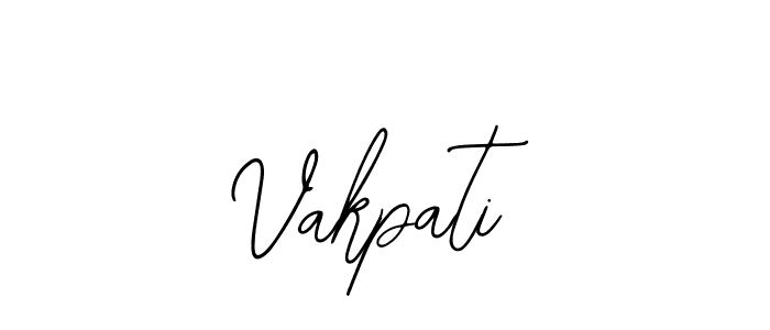 How to make Vakpati name signature. Use Bearetta-2O07w style for creating short signs online. This is the latest handwritten sign. Vakpati signature style 12 images and pictures png