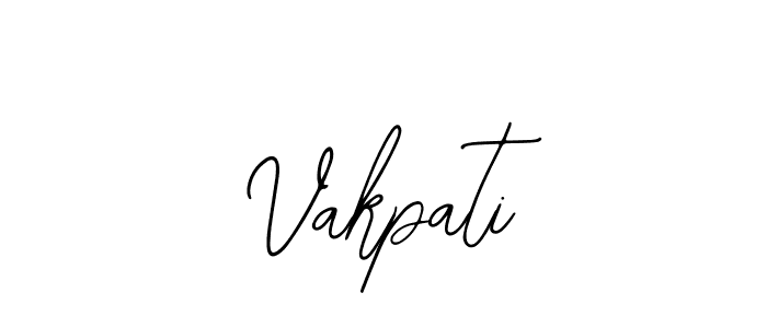 How to make Vakpati name signature. Use Bearetta-2O07w style for creating short signs online. This is the latest handwritten sign. Vakpati signature style 12 images and pictures png