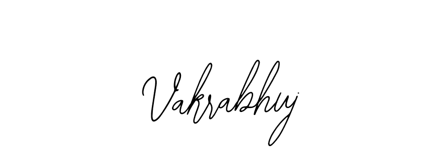 The best way (Bearetta-2O07w) to make a short signature is to pick only two or three words in your name. The name Vakrabhuj include a total of six letters. For converting this name. Vakrabhuj signature style 12 images and pictures png