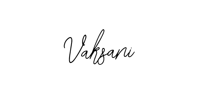How to make Vaksani signature? Bearetta-2O07w is a professional autograph style. Create handwritten signature for Vaksani name. Vaksani signature style 12 images and pictures png