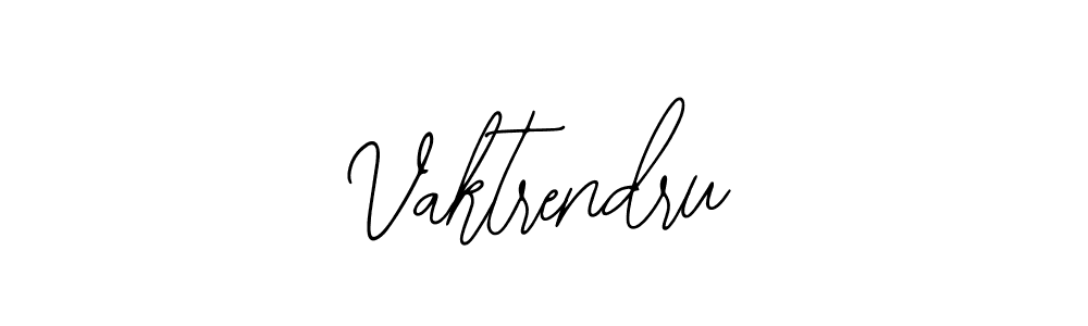 Create a beautiful signature design for name Vaktrendru. With this signature (Bearetta-2O07w) fonts, you can make a handwritten signature for free. Vaktrendru signature style 12 images and pictures png