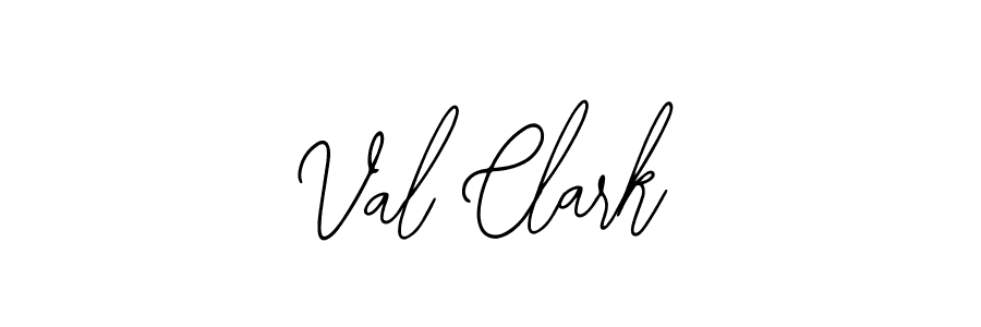 Val Clark stylish signature style. Best Handwritten Sign (Bearetta-2O07w) for my name. Handwritten Signature Collection Ideas for my name Val Clark. Val Clark signature style 12 images and pictures png