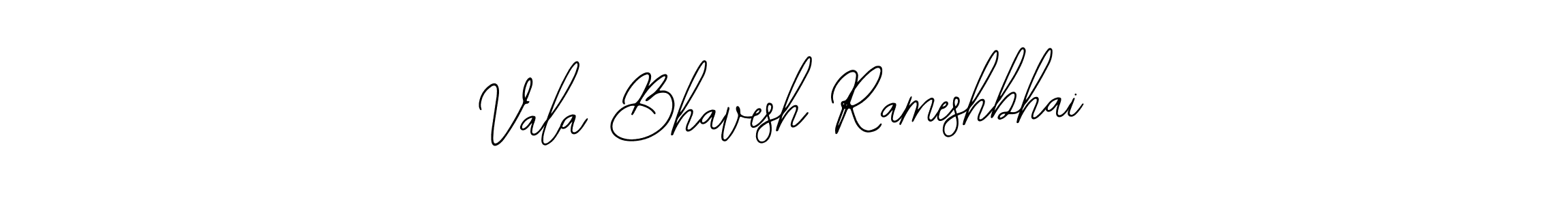 Use a signature maker to create a handwritten signature online. With this signature software, you can design (Bearetta-2O07w) your own signature for name Vala Bhavesh Rameshbhai. Vala Bhavesh Rameshbhai signature style 12 images and pictures png