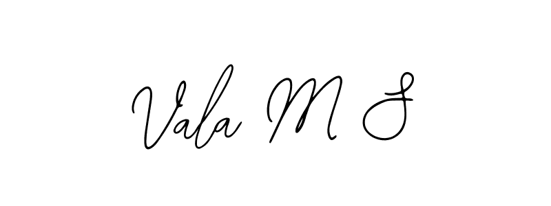 How to Draw Vala M S signature style? Bearetta-2O07w is a latest design signature styles for name Vala M S. Vala M S signature style 12 images and pictures png