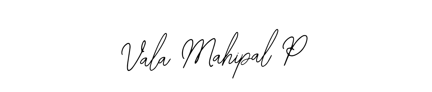 Make a beautiful signature design for name Vala Mahipal P. With this signature (Bearetta-2O07w) style, you can create a handwritten signature for free. Vala Mahipal P signature style 12 images and pictures png