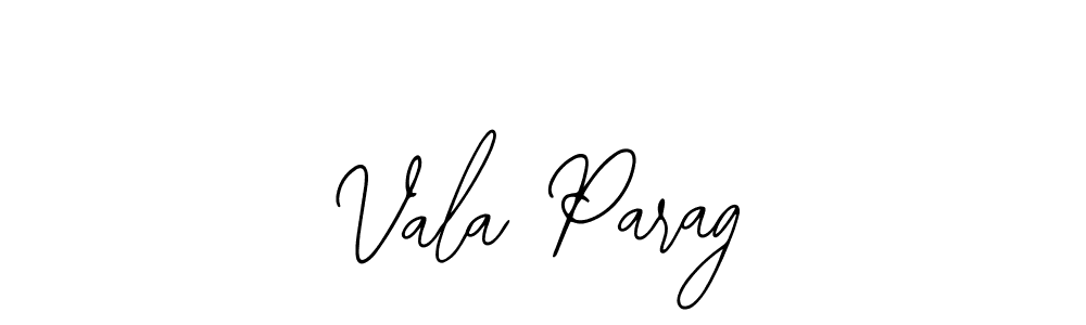 Design your own signature with our free online signature maker. With this signature software, you can create a handwritten (Bearetta-2O07w) signature for name Vala Parag. Vala Parag signature style 12 images and pictures png