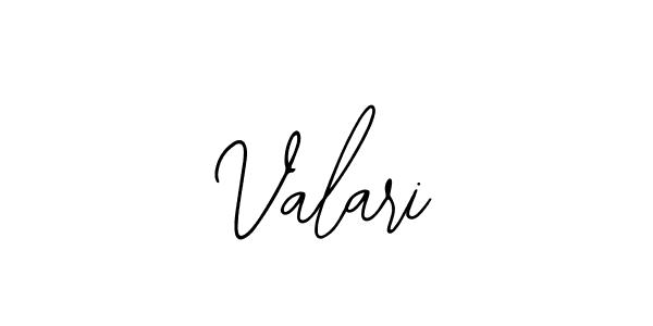 Valari stylish signature style. Best Handwritten Sign (Bearetta-2O07w) for my name. Handwritten Signature Collection Ideas for my name Valari. Valari signature style 12 images and pictures png