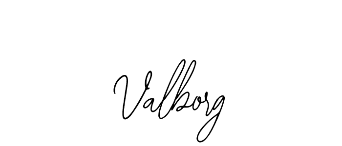 Design your own signature with our free online signature maker. With this signature software, you can create a handwritten (Bearetta-2O07w) signature for name Valborg. Valborg signature style 12 images and pictures png