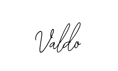How to make Valdo name signature. Use Bearetta-2O07w style for creating short signs online. This is the latest handwritten sign. Valdo signature style 12 images and pictures png