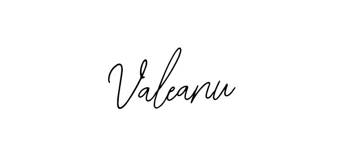 How to make Valeanu name signature. Use Bearetta-2O07w style for creating short signs online. This is the latest handwritten sign. Valeanu signature style 12 images and pictures png
