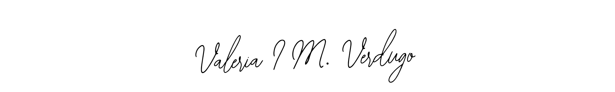 Check out images of Autograph of Valeria I M. Verdugo name. Actor Valeria I M. Verdugo Signature Style. Bearetta-2O07w is a professional sign style online. Valeria I M. Verdugo signature style 12 images and pictures png