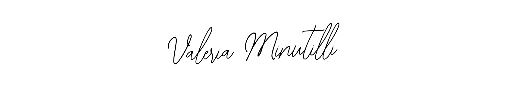 Also we have Valeria Minutilli name is the best signature style. Create professional handwritten signature collection using Bearetta-2O07w autograph style. Valeria Minutilli signature style 12 images and pictures png