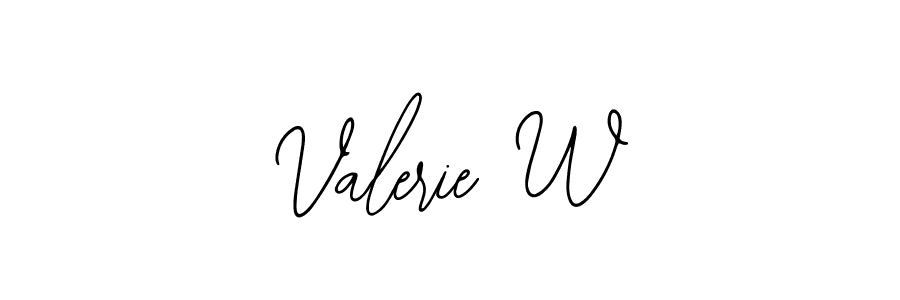 Best and Professional Signature Style for Valerie W. Bearetta-2O07w Best Signature Style Collection. Valerie W signature style 12 images and pictures png