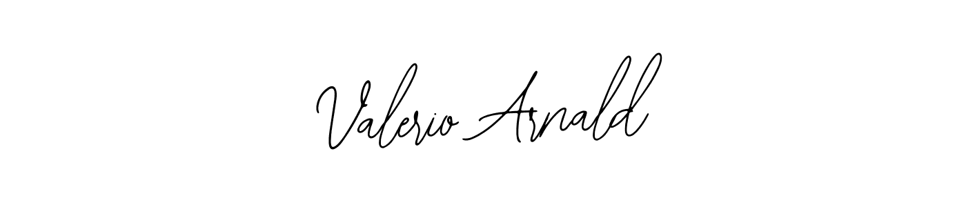 Make a beautiful signature design for name Valerio Arnald. With this signature (Bearetta-2O07w) style, you can create a handwritten signature for free. Valerio Arnald signature style 12 images and pictures png