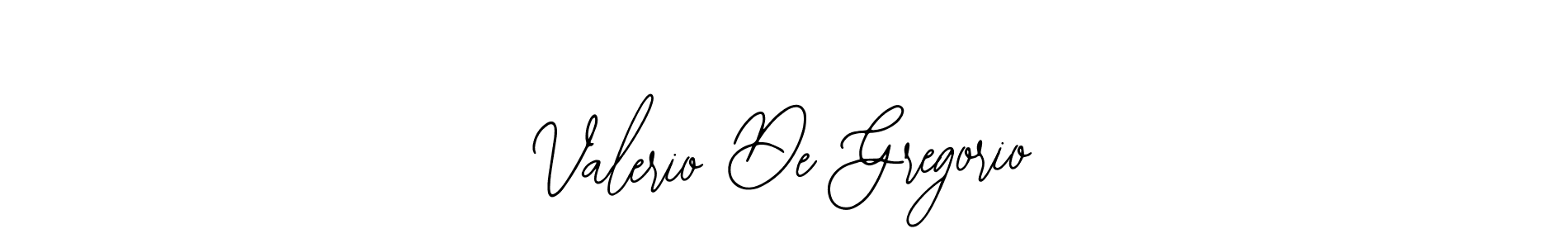 How to make Valerio De Gregorio signature? Bearetta-2O07w is a professional autograph style. Create handwritten signature for Valerio De Gregorio name. Valerio De Gregorio signature style 12 images and pictures png