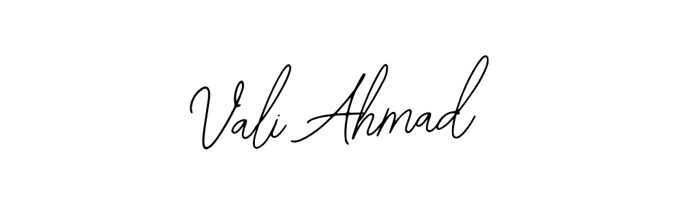 Make a short Vali Ahmad signature style. Manage your documents anywhere anytime using Bearetta-2O07w. Create and add eSignatures, submit forms, share and send files easily. Vali Ahmad signature style 12 images and pictures png