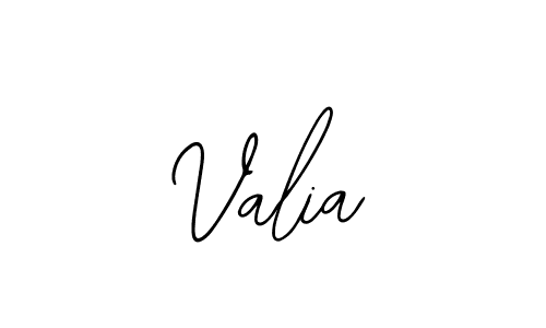 You should practise on your own different ways (Bearetta-2O07w) to write your name (Valia) in signature. don't let someone else do it for you. Valia signature style 12 images and pictures png