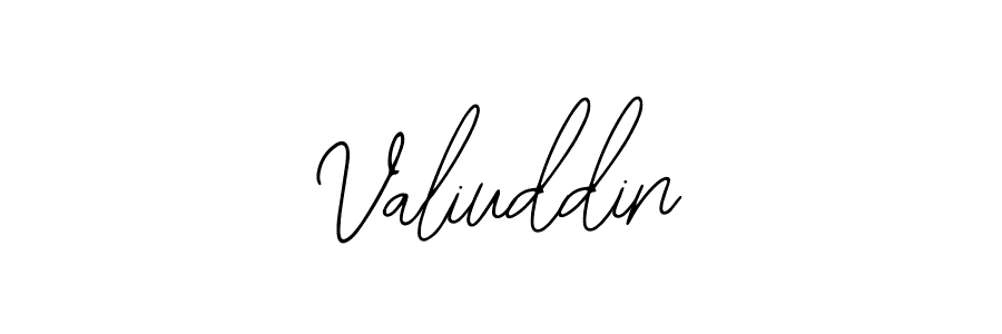Valiuddin stylish signature style. Best Handwritten Sign (Bearetta-2O07w) for my name. Handwritten Signature Collection Ideas for my name Valiuddin. Valiuddin signature style 12 images and pictures png