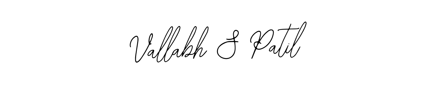 Vallabh S Patil stylish signature style. Best Handwritten Sign (Bearetta-2O07w) for my name. Handwritten Signature Collection Ideas for my name Vallabh S Patil. Vallabh S Patil signature style 12 images and pictures png
