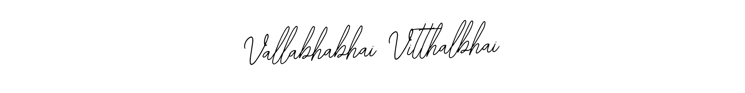 Also we have Vallabhabhai Vitthalbhai name is the best signature style. Create professional handwritten signature collection using Bearetta-2O07w autograph style. Vallabhabhai Vitthalbhai signature style 12 images and pictures png