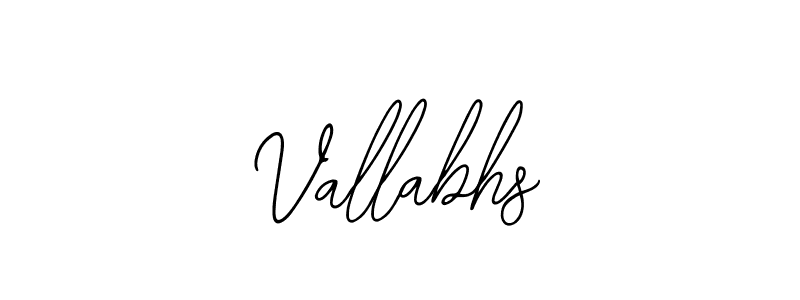 You should practise on your own different ways (Bearetta-2O07w) to write your name (Vallabhs) in signature. don't let someone else do it for you. Vallabhs signature style 12 images and pictures png