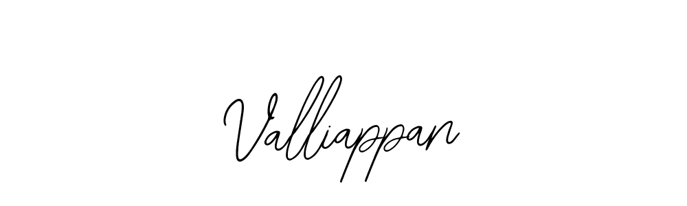 Create a beautiful signature design for name Valliappan. With this signature (Bearetta-2O07w) fonts, you can make a handwritten signature for free. Valliappan signature style 12 images and pictures png