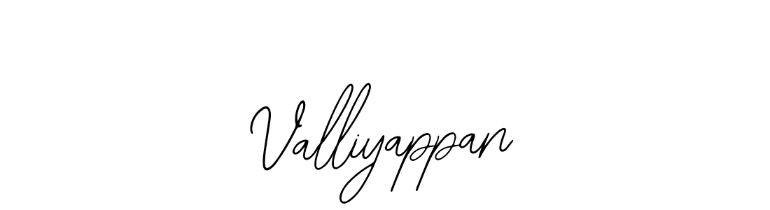 if you are searching for the best signature style for your name Valliyappan. so please give up your signature search. here we have designed multiple signature styles  using Bearetta-2O07w. Valliyappan signature style 12 images and pictures png