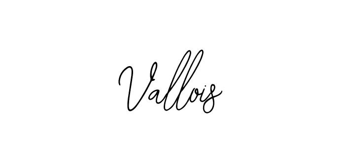 Design your own signature with our free online signature maker. With this signature software, you can create a handwritten (Bearetta-2O07w) signature for name Vallois. Vallois signature style 12 images and pictures png