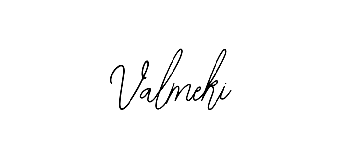 The best way (Bearetta-2O07w) to make a short signature is to pick only two or three words in your name. The name Valmeki include a total of six letters. For converting this name. Valmeki signature style 12 images and pictures png