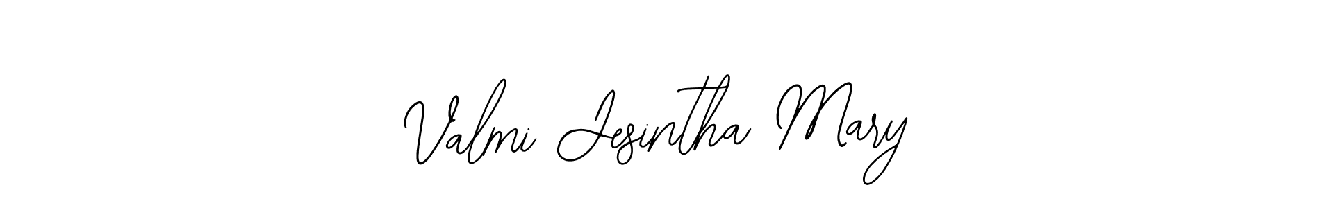 Make a short Valmi Jesintha Mary signature style. Manage your documents anywhere anytime using Bearetta-2O07w. Create and add eSignatures, submit forms, share and send files easily. Valmi Jesintha Mary signature style 12 images and pictures png