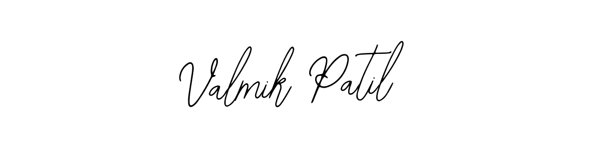 Make a beautiful signature design for name Valmik Patil. Use this online signature maker to create a handwritten signature for free. Valmik Patil signature style 12 images and pictures png