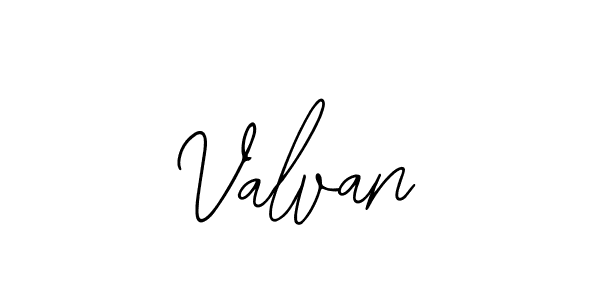 if you are searching for the best signature style for your name Valvan. so please give up your signature search. here we have designed multiple signature styles  using Bearetta-2O07w. Valvan signature style 12 images and pictures png