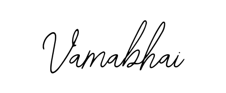 You should practise on your own different ways (Bearetta-2O07w) to write your name (Vamabhai) in signature. Don't let someone else do it for you. Vamabhai signature style 12 images and pictures png