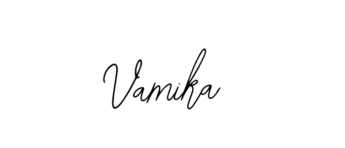 Once you've used our free online signature maker to create your best signature Bearetta-2O07w style, it's time to enjoy all of the benefits that Vamika  name signing documents. Vamika  signature style 12 images and pictures png