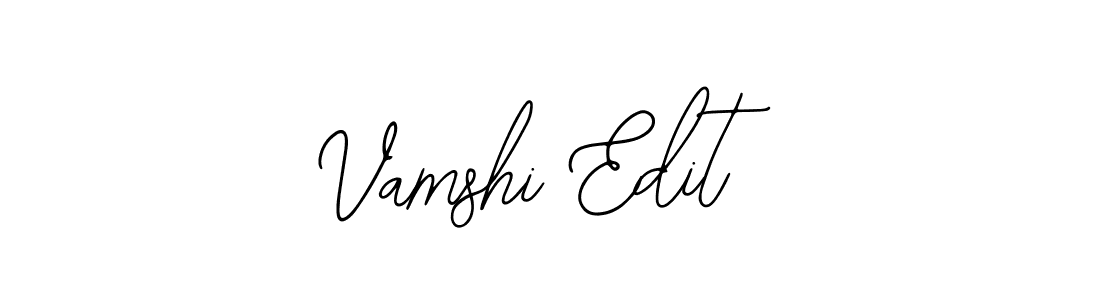 How to make Vamshi Edit signature? Bearetta-2O07w is a professional autograph style. Create handwritten signature for Vamshi Edit name. Vamshi Edit signature style 12 images and pictures png