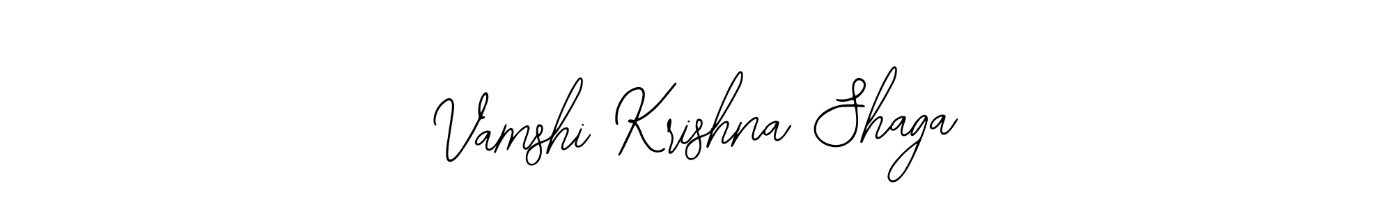Design your own signature with our free online signature maker. With this signature software, you can create a handwritten (Bearetta-2O07w) signature for name Vamshi Krishna Shaga. Vamshi Krishna Shaga signature style 12 images and pictures png