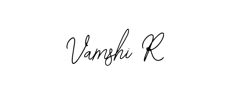 How to Draw Vamshi R signature style? Bearetta-2O07w is a latest design signature styles for name Vamshi R. Vamshi R signature style 12 images and pictures png