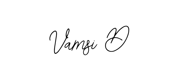 It looks lik you need a new signature style for name Vamsi D. Design unique handwritten (Bearetta-2O07w) signature with our free signature maker in just a few clicks. Vamsi D signature style 12 images and pictures png