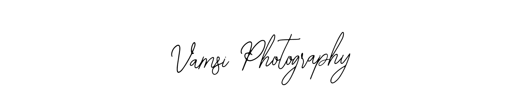 Use a signature maker to create a handwritten signature online. With this signature software, you can design (Bearetta-2O07w) your own signature for name Vamsi Photography. Vamsi Photography signature style 12 images and pictures png