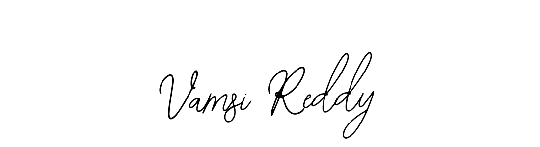 Also You can easily find your signature by using the search form. We will create Vamsi Reddy name handwritten signature images for you free of cost using Bearetta-2O07w sign style. Vamsi Reddy signature style 12 images and pictures png